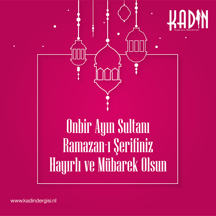 Hollanda'da Kadin dergisi ile Ramazan